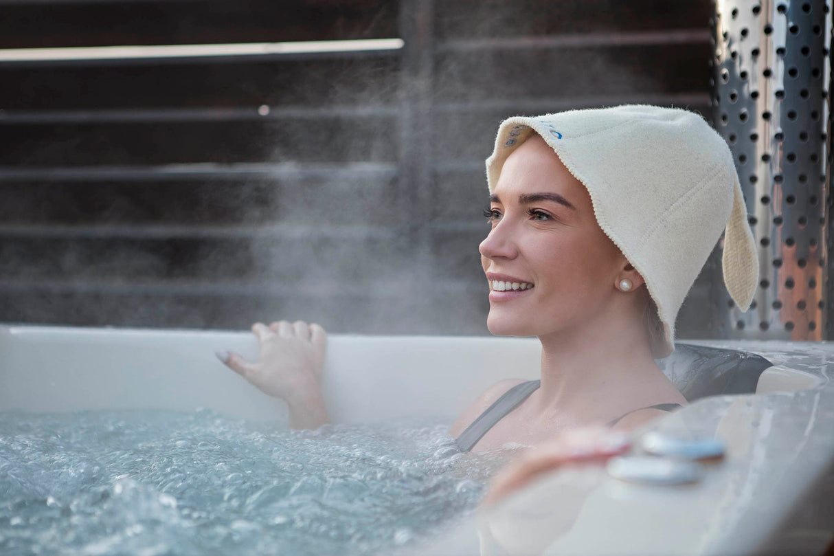 HotTub Badefass mit GFK-Einsatz für 8 Personen | 2×1,7