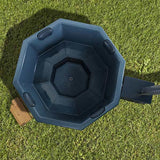 HotTub Badefass mit GFK-Einsatz für 6 Personen | 1.8 × 1.8