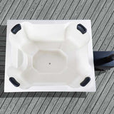 HotTub Badefass mit GFK-Einsatz für 8 Personen | 2×1,7