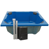 HotTub GFK Einbau-Badefass für 8 Personen | 2×1,7