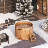 Holz Badefass | ohne Ofen | bis zu 10 Personen