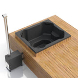 HotTub GFK Einbau-Badefass für 6 Personen | 2×1,7